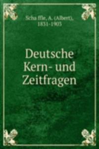 Deutsche Kern- und Zeitfragen