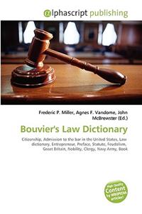 Bouvier's Law Dictionary