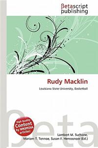 Rudy Macklin