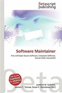 Software Maintainer