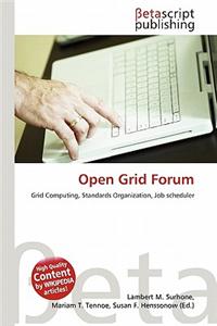 Open Grid Forum