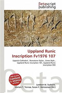 Uppland Runic Inscription Fv1976 107