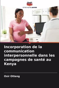 Incorporation de la communication interpersonnelle dans les campagnes de santé au Kenya