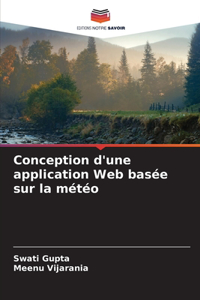 Conception d'une application Web basée sur la météo