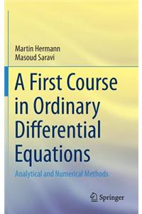 First Course in Ordinary Differential Equations