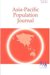 Asia-Pacific Population Journal, 2011, Volume 26, Part 1