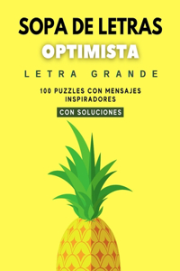 Sopa de Letras Optimista - Letra Grande
