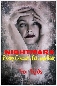 Nightmare Before Christmas Coloring Book For Kids