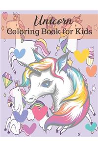 Unicorn Coloring Book for Kids