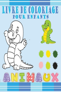 Animaux Livre de Coloriage pour Enfants