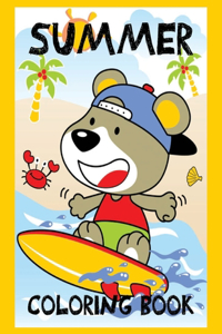 Summer Coloring Book
