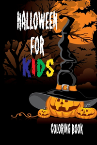 Halloween For Kids Coloring book