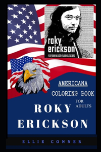 Roky Erickson Americana Coloring Book for Adults