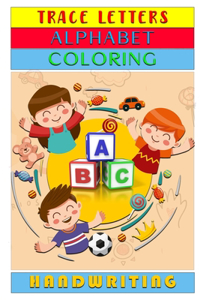 Trace Letters Alphabet coloring handwrting