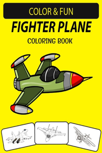 Fighter Plane Coloring Book