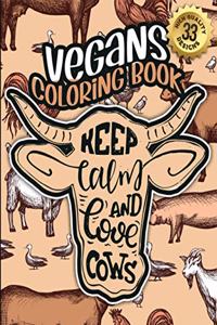 Vegans Coloring Book