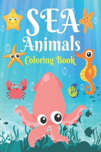 Sea Animals Coloring Book