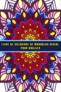 Livre de coloriage de mandalas génial pour adultes