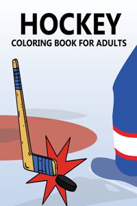 Hockey Coloring Book For Adults