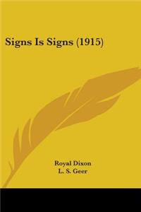 Signs Is Signs (1915)