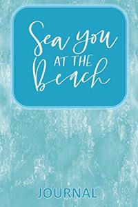 Sea you AT THE Beach JOURNAL