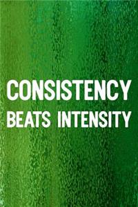 Consistency Beats Intensity