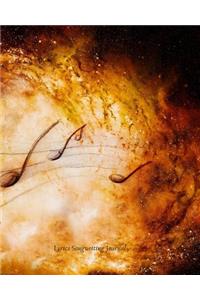 Lyrics Songwriting Journal