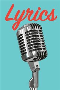 Lyrics Songwriting Journal
