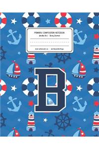 Primary Composition Notebook Grades K-2 Story Journal B