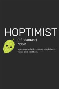 Hoptimist Journal - Brewer and Craft Beer Lover Journal