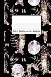 College Ruled Composition Notebook