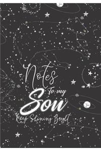 Notes to my Son, Keep shining bright. Journal (Diary, Notebook) (Journals)