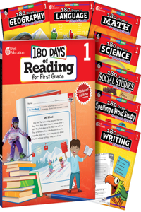 180 Days™ Bundle Grade 1: 8-Book Set