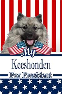 My Keeshonden for President