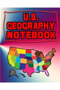 Us Geography Notebook
