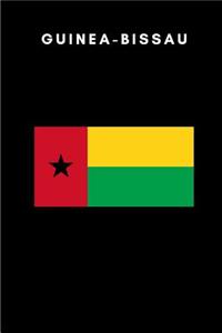 Guinea-Bissau: Country Flag A5 Notebook to write in with 120 pages