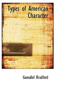 Types of American Character