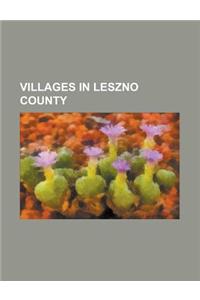 Villages in Leszno County
