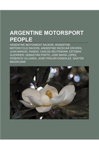Argentine Motorsport People