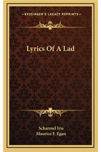 Lyrics of a Lad