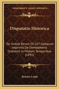 Disputatio Historica