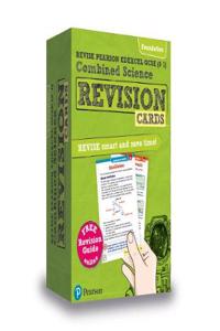 Pearson REVISE Edexcel GCSE (9-1) Combined Science Foundation Revision Cards