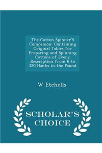 Cotton Spinner's Companion