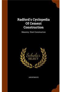 Radford's Cyclopedia Of Cement Construction