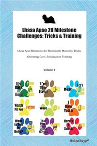 Lhasa Apso 20 Milestone Challenges
