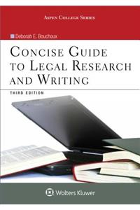 Concise Guide to Legal Research and Writing