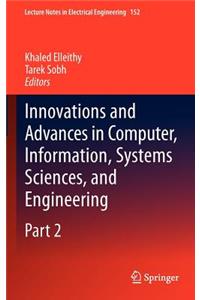 Innovations and Advances in Computer, Information, Systems Sciences, and Engineering