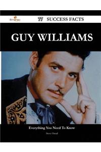 Guy Williams 77 Success Facts - Everything You Need to Know about Guy Williams