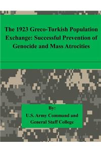 1923 Greco-Turkish Population Exchange