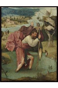 Saint Christopher, Jheronimus Bosch. Blank Journal